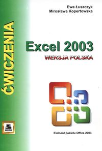 wiczenia z Excell 2003 wersja polska Element pakietu Office 2003