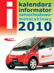 KALENDARZ - Informator samochodowo-motocyklowy 2010. Rocznik LIII